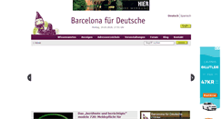 Desktop Screenshot of barcelonafuerdeutsche.com