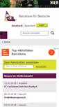 Mobile Screenshot of barcelonafuerdeutsche.com